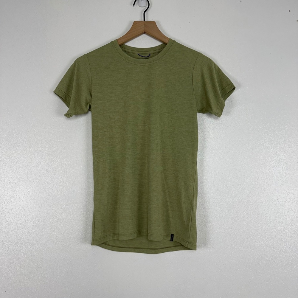 Patagonia Capilene Cool Daily Shirt Womens XXS Green Heather Hiking Tee Outdoor - Picture 13 of 13